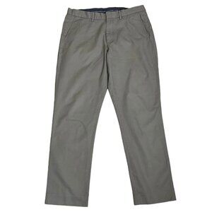 J. Crew chino pants men's 32 gray bowery slim straight 29 inseam